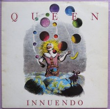 QUEEN - INNUENDO - VINYL LP ITALY 1982 VG++/E...