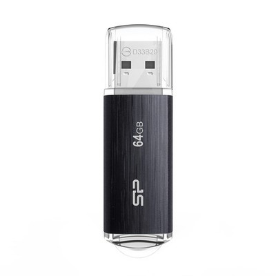 Silicon Power 64 GB USB Flash Drive, B02 Blaze, USB3.1, Retractable Connector, B