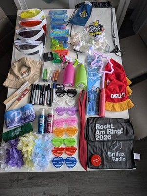   Festival Set - Brillux - Lidl - Cheez It - Einhorn - Brille - Rock Am Ring  
