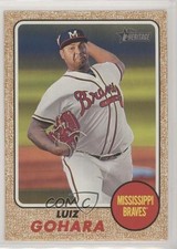 2017 Topps Heritage Minor League Edition Luiz Gohara #136 4r2