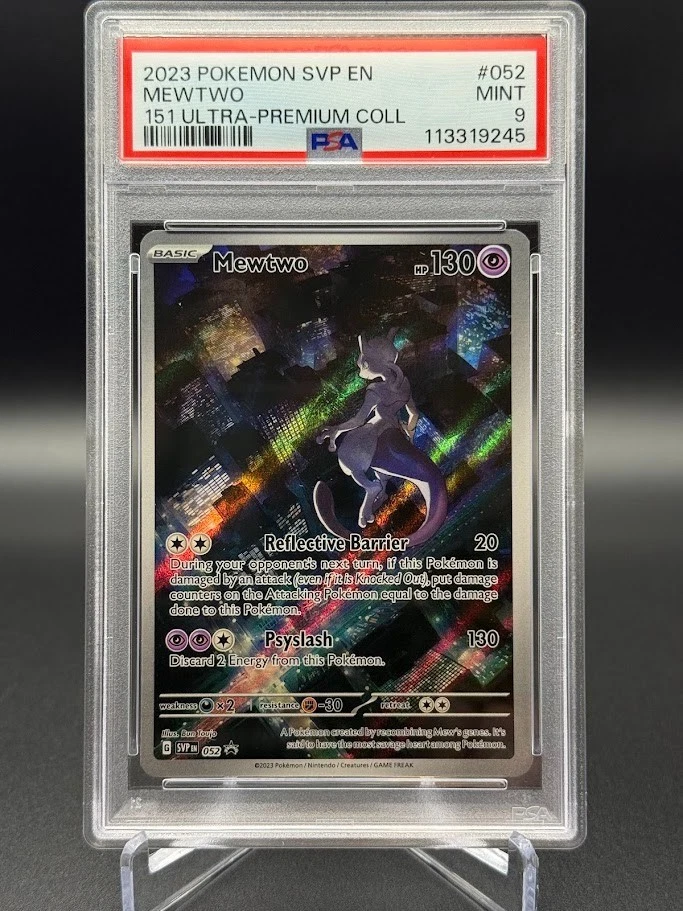 ミュウツーPROMO S-Pプロモ　PSA9 Mewtwo Pokémon TCG Professional Sports Authenticator (PSA) Grade 9