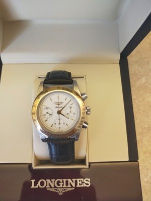 Longines Spillman Ref. L79665 Chrono Stahl und Gold. automatik, 2000er jahre