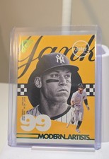 2022 Topps Gallery - Modern Artists Aaron Judge #MA-10 Green /250