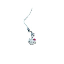 Dije Hello Kitty Anywhere‎ Estrás Tono Plata Teléfono Celular Accesorio
