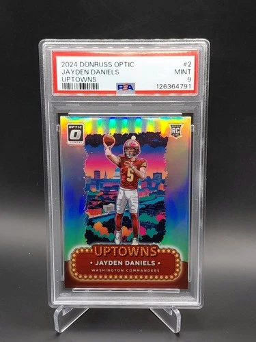 2024 Panini Donruss Optic - Uptowns Jayden Daniels #2 (RC) PSA 9
