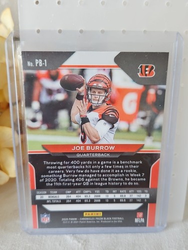2020 Joe Burrow Panini Chronicles #PB-1 - Bild 2 von 6