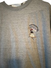 Vntg Studio Grafix Popeye The Sailor Embroidered Stitched T-Shirt Men's Size L