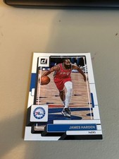 JAMES HARDEN Panini Donruss Basketball Card #19 2022 NBA Philadelphia 76ers