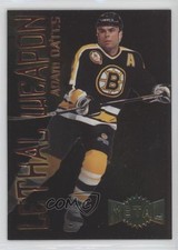 1996-97 Fleer Metal Universe Lethal Weapon Adam Oates #15 HOF 1o3