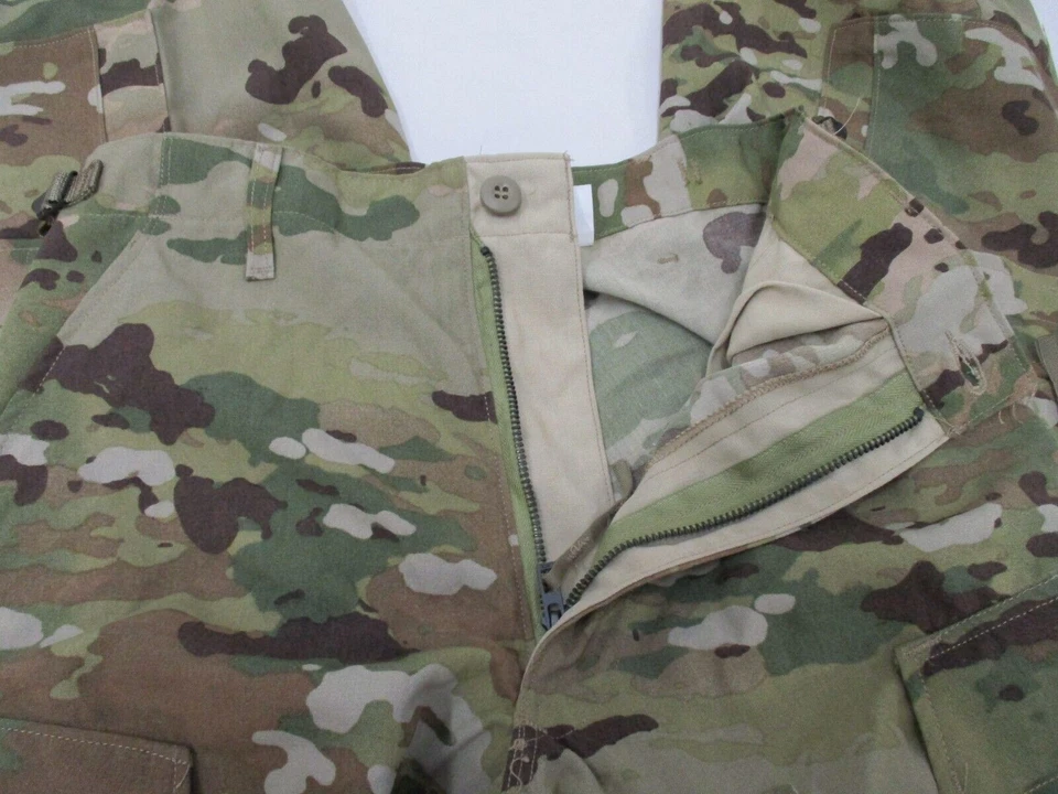 USGI ARMY OCP MULTICAM SCORPION FLIGHT UNIFORM TROUSER AIRCREW PANTS MED/SHORT - Image 4 of 4
