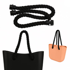 2 PCS Seilgriff Taschenhenkel, Baumwolle Taschengriffe f&uuml;r Handtaschen, Taschen