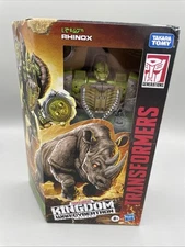 Hasbro Transformers War For Cybertron Kingdom Voyager Class Rhinox New Sealed
