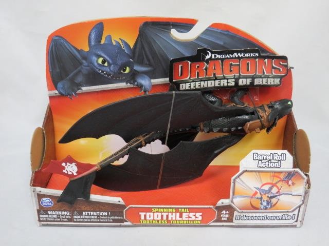 How to Train Your Dragon - Spinning Tail Toothless Defenders of