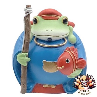 NEU DAIKAI Copeau Ebisu Frosch Figur Ornament 4,7x4,2x5,3cm