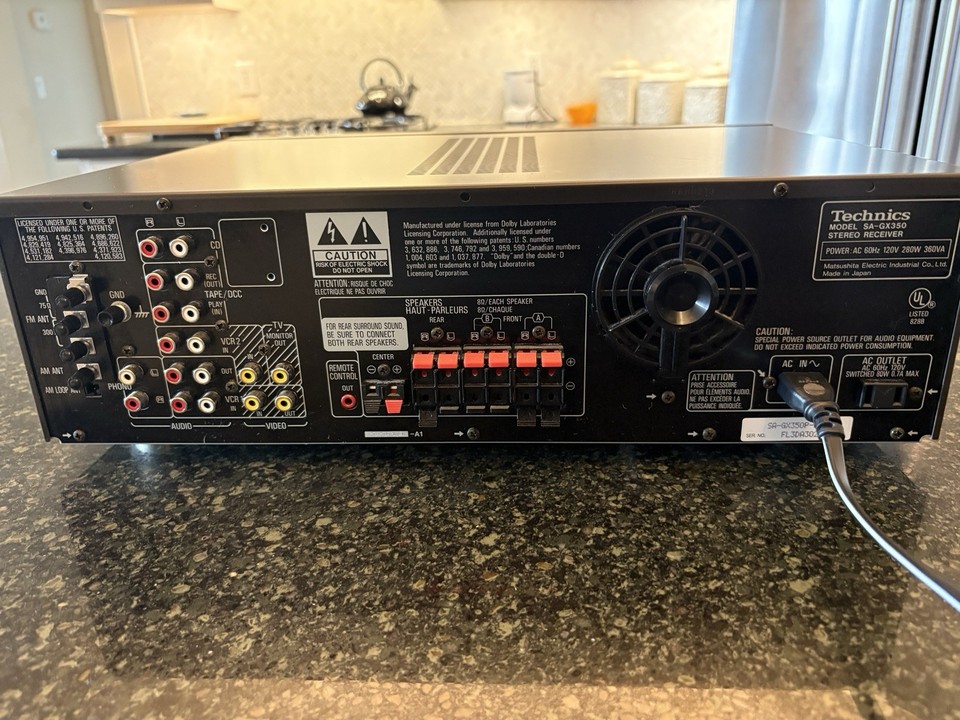 TECHNICS SA-GX230 STEREO Receiver AV Amplifier EUR 79,00 - DE