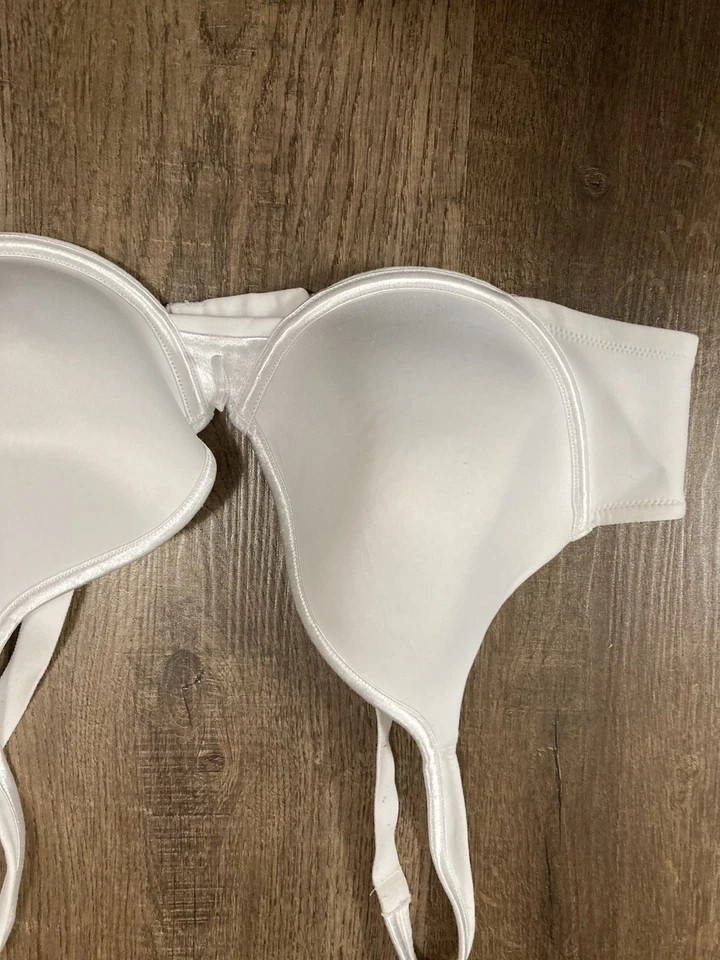 Vanity Fair Women's Bra White T Shirt Lightly Lined Size 38B - Image 3 of 4