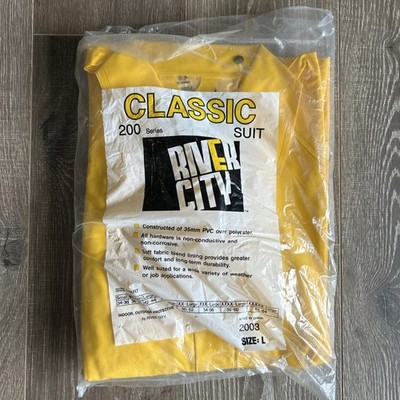 River City Classic Rain Protective Suit XL 200 Series New 