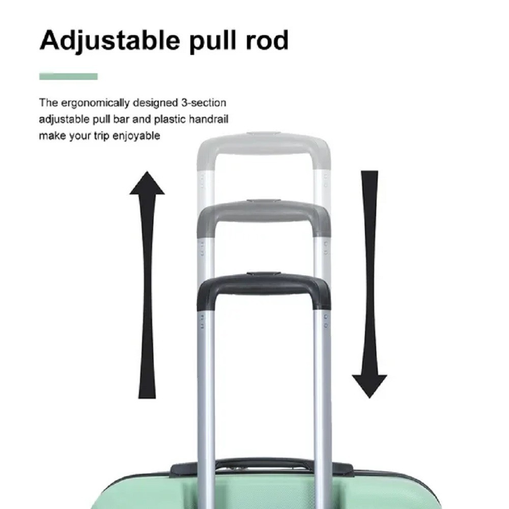 Sets 5 Piece, Hardside Travel Luggage Set (20/24/28) With Tsa
