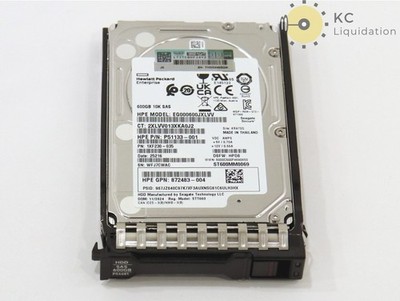 HPE EG000600JXLVV 600GB 10K RPM SAS 2.5'' Hard Disk Drive