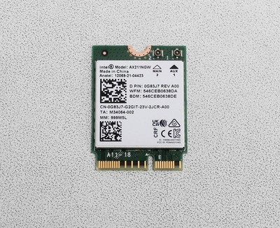 G83J7 Dell WiFi Card M.2 2230 802.11ax Inspiron 14 Plus 7420 Grade A