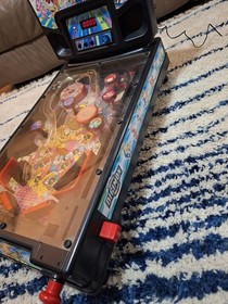 Vintage Digimon Arcade Tabletop Pinball Machine Parts or Repair Read