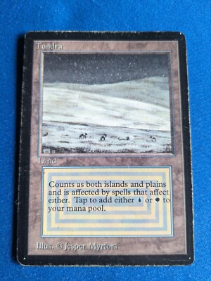 Tundra 1x MtG Beta **See pictures**