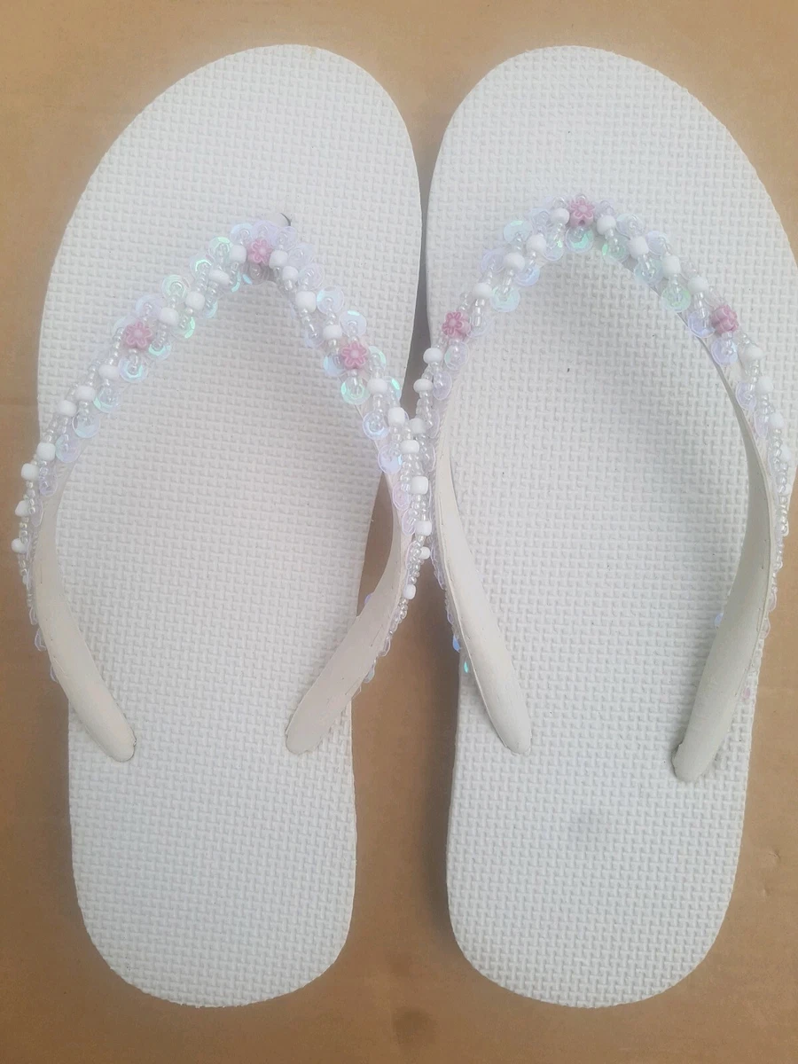 Wedding flip flops ebay sale