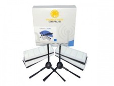 Roboter-Deals Zubehör-Set für ILIFE / ZACO A4, A6, A8 (4x Filter, 2 x Seitenbürs