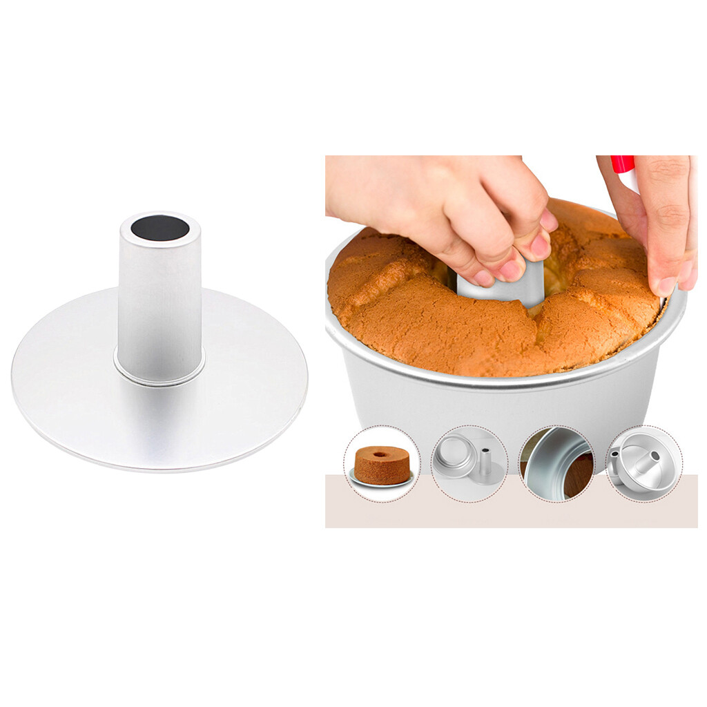 Aluminum Hollow Chimney Chiffon Cake Mold Angel Food Cake Pan Easy