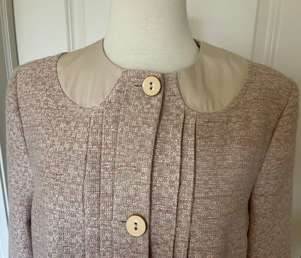 Abrigo Top Shop Maeve Estilo Retro Cambio Luz~Talla-10~ ESTILOSO~ Foto 2 de 4