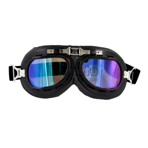 Aviator Pilot Cruiser Motorcycle Bicycle Scooter ATV Goggles Eyewear Glasses - Foto 17 di 26
