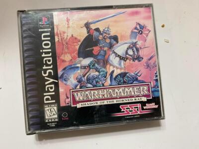 Warhammer: Shadow of the Horned Rat (Sony PlayStation 1, 1996) Complete