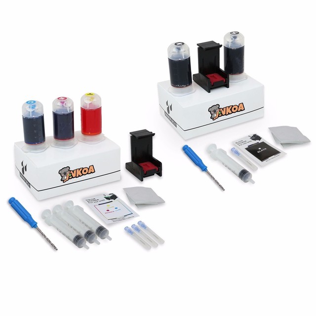 InkPro Premium Combo Ink Refill Kit for HP 60/61/62/63/64/65/XL 30ml