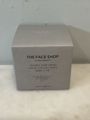 The Face Shop - Clean Beauty - Tea Tree Pore Cream - 50ml - Triple Acids