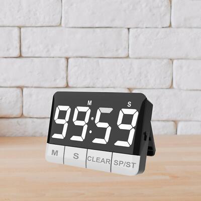 Digitaler Timer mit großem LED Display multifunktional für Studium Sport