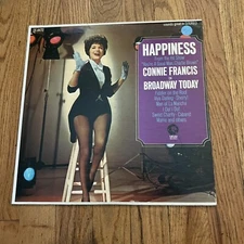 Connie Francis "Happiness" MGM ST 91330 "Fiddler On Roof" "The Impossible Dream"