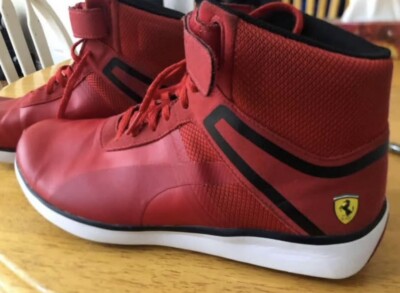 Puma F116 Skin Mid SF Men US 6 Red Basketball Shoe