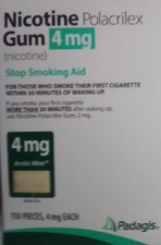Padagis Nicotine Polacrilex Gum, 4 mg - 110 Count