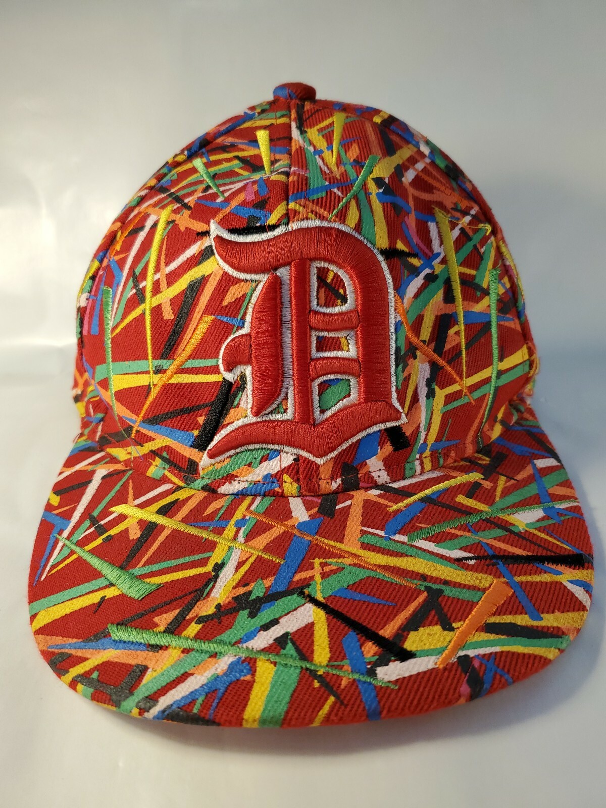 City Hunter Multicolored Detroit Hat 