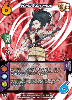 4X-Momo Yaoyorozu - Unlimited Edition-MHA01U-My Hero Academia