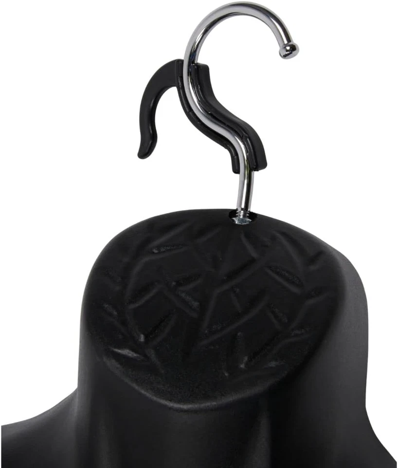 Male Molded Black Shatterproof Hollowback Torso Form - Fits Men'S Sizes S-L (3 P - Image 4 of 4