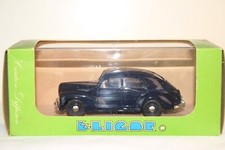 Eligor #1131, 1954 Peugeot 203 Sedan, Blue 1:43 Scale Boxed