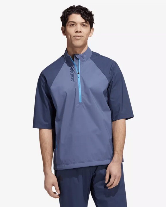 adidas Golf Provisional Short Sleeve Rain Jacket Clothing (HF9182