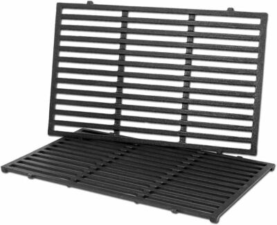 Grill Cooking Grates 2pcs for Weber 7638 Spirit E310 E320 E330 Genesis 1000-3500