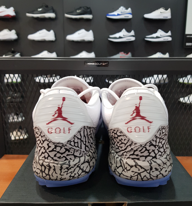 【GW特価】 NIKE JORDAN ADG GOLF ホワイト Nike Jordan ADG 4 Golf Shoes - White/White-Black