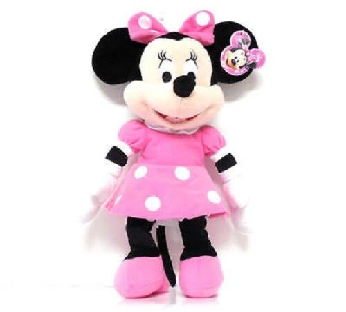 minnie mouse with pink dress