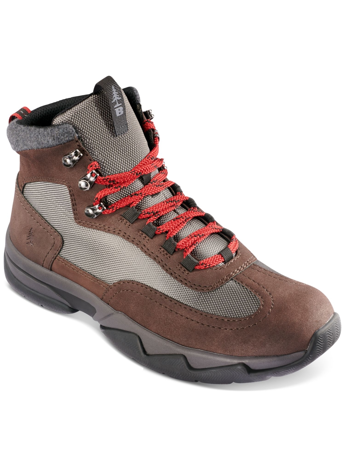 Походные ботинки на танкетке с круглым носком BASS Mens Brown Field Alpine 2 85 М 8790₽
