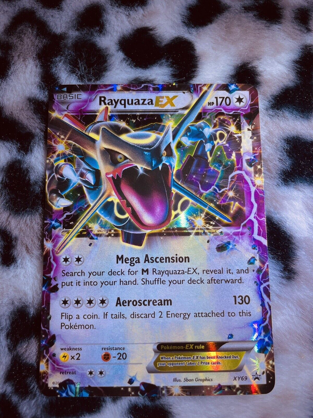 Shiny Rayquaza EX XY69 Ultra Rare Black Star Promo Pokemon Card LP for Sale  in Fort Myers, FL - OfferUp