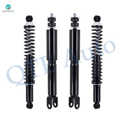 Set Front Shock-Rear Complete Shock For 2000-2006 Chevrolet Tahoe w/ ZW7 Premium