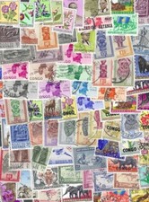 BELGIQUE Colonies avant 1961 Collections de 25 à 500 timbres différents